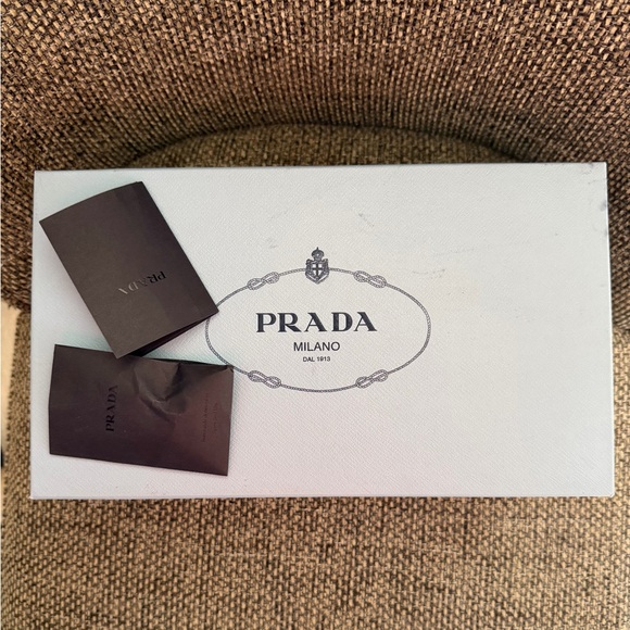 Prada Black Suede Heels, 40 - Picture 3 of 9